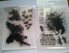 Lot Of 2 Visible Image Clear Stamp Sets Live Life Now   Stay Wild New   Used