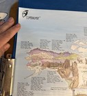 New    awesome Maps  Climbing Map    Hand-illustrated rewritable Surface Map In Tube