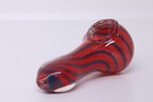 Mini Hitter 3    Hand Pipe Usa Smoking Tobacco Herb Blown Glass Heavy Flower Bowl 