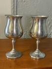 Vintage Preisner Pewter 7    Wine Metal Goblet Chalice 2304 Tulip Shape