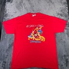 Vintage Disney Disneyland Shirt Men   s Large Red 45th Anniversary Mickey Usa Y2k