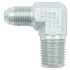 Aeroquip Fitting  Adapter  90 Degree  6 An Male To 1 4 In Npt Male  Steel 