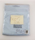 Pottery Barn Kids Toddler Bed Duvet Cover Blue Gingham Chambray Nos - No Shams