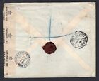 Portugal 1945 Censored Registered Cover To England