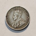 1916 Canada  Silver 10 Cents Coin