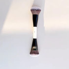 F4 Dual Ended Makeup Brush Soft Foundation Powder Contour Brush