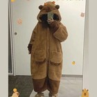 Winter Capybara Cosplay Costume Robes Adult Kigurumi Unicorn Anime Halloween