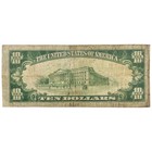 1929  10 National Currency - Federal Reserve Bank Of Boston Massachusetts