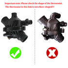 Electric Engine Water Pump W thermostat For Bmw 335i 535i X5 3 0l 11517632426