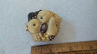Antique Celluloid Figural Tape Measure  Basket Of Fruit  Made In Germany