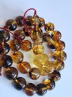       natural Baltic Amber Islamic Prayer 33beads Misbaha Tasbih Rosary 32g 11 3mm      