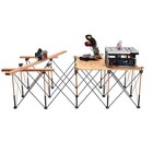 Bora Portamate Centipede 4 Ft X 8 Ft Work Support 4 X-cups 4 Quick Clamps Carry