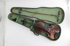 Antique First National Institute Violin In Case  German