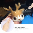  10 Pcs Wool Needle Felt Diy Felting Needles Poking Tool Handles Work