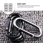 20 Pcs Carabiner Hook Buckle Bottle Snap Clip Hooks
