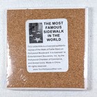 Vintage David Bowie Hollywood Walk Of Fame Officially Licensed 4 Inch Coaster
