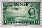Travelstamps  1939 Nicaragua Stamps Sc c236  Will Rogers Airfield Airplane Mnh