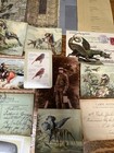 Vintage Ephemera Huge Lot- 110  unique Items For Junk Journaling   Mixed Media 