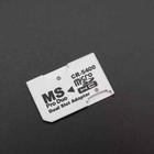 2 Pack Card Adapter Micro Sd Tf Flash Card To Memory Stick Ms Pro Duo For Psp 