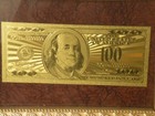 Usd Paper 100 Banknote Dollar Bill Conspiracy Gold Foil Currency Bill Note10