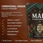 Maia Ceremonial Cacao - 100  Pure Natural For Mental Clarity  Focus 30 Servings