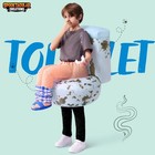 Halloween Inflatable Costumes  Sitting On A Inflatable Costume  Funny Blow Up   