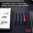 Rotring 1904727 500 0 7mm Mechanical Pencil  Black  502507n 