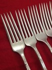 1847 Rogers Bros Ambassador 6-dinner Forks 7  International Silver Plate