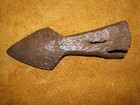 Antique Hand Forged Iron Spear Head