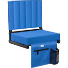 Portable Stadium Seat For Bleachers Chairs With Back Support  Shoulder Strap