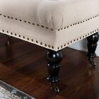 Entrance Bench Entryway End Of King Bed Long Upholstered Dining Tufted Sturdy