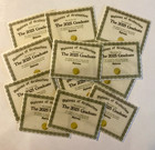 12 Pc    the 2025 Graduate  Edible Wafer Paper Diplomas For Desserts Choose Size
