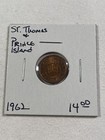 1962 St  Thomas And Prince Island 10 Centavos Low Mintage
