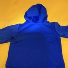 Adidas Unisex Kids Blue M Pullover Hoodie Fleece Polyester Logo Pocket