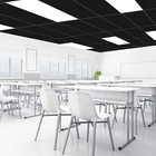 Drop Ceiling Tiles 2ft X 4ft Pvc Waterproof Panel Cover 5mm Washable  Fire-rated