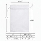 100 Pack Sheer Organza Drawstring Gift Bags Jewelry Wedding Party Favor Pouches