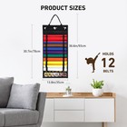 12 Belts Martial Arts Belt Rack For Karate Taekwondo Students   Learners