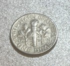 1963 D Roosevelt Silver Dime  Album Filler    free Shipping  