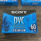 Lot 3 Sony Dvc Minidv 60 Min Camcorder Video Cassette Tapes New Mini Dv