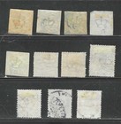 Denmark Early Used Lot  Scv  500  Mixed Condition