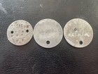 Lot Of 3 Us Army Ww1 Dog Tags To 3 Different Soldiers 