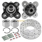 For Polaris Ranger Xp 1000 2017-22 Rear Wheel Hub Brake Rotor Bearing Stud Kits