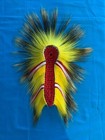 New  Porcupine Roach 8  - Striped - Deer Hair Out Only - Native American Regalia