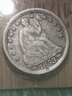 1853 Seated Liberty Half Dime Xf