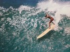 Vintage 1960 s Mike Doyle  Surf Legend  waimea Bay  Surf Poster Mint Condition 