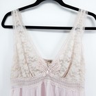 Y2k Xl Coquette Fairy Babydoll Sheer Lace Cami Butterfly Pleated Chiffon Tank