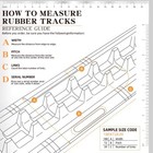 Free Ship Two Rubber Tracks With 180 72 37mm Size For 1 Ton China Mini Excavator