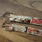 Chicago Tribune Vintage 1974 Dondi Comic Strip Print Multicolor Leather Belt