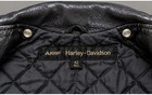 Vintage Amf Harley Davidson Black Leather Motorcycle Biker Jacket 42 Regular
