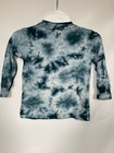 Metallica Tie Dye Metal Blue Long Sleeve Kids Shirt Toddler Sz 3
